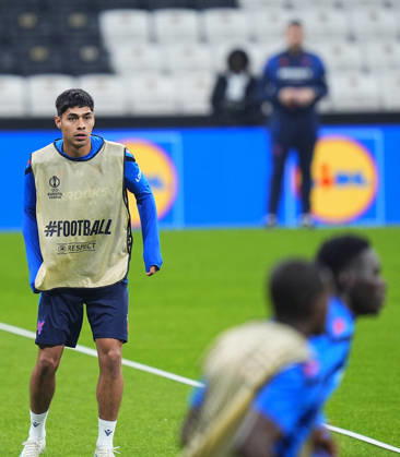 Ahead of Besiktas v Crystal Palace - UEFA Europa League ISTANBUL, TURKIYE - OCTOBER 21: Dario Osorio of Crystal Palace takes part in a training session at Tupras Stadium ahead of UEFA Europa League football match against Besiktas in Istanbul, Turkiye on October 21, 2026. Esra Bilgin Anadolu Istanbul Turkey. Editorial use only. Please get in touch for any other usage.  Copyright: x2026xAnadoluxEsraxBilginx