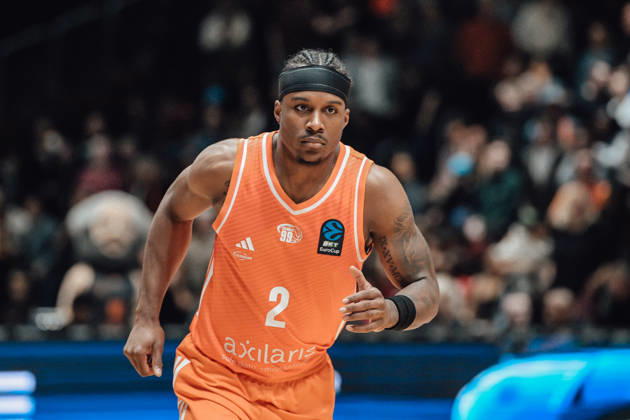 4. Spieltag des Basketball Eurocup Niners Chemnitz -Slask Wroclaw 21.10.2026 ab 19:00 Uhr Chemnitz, Chemnitz Arena Im Foto:02 Stefan Smith 4. Spieltag des Basketball Eurocup Niners Chemnitz -Slask Wroclaw Chemnitz Sachsen Deutschland Copyright: xEHLxMedia MichelxKöhlerx 20262110-Niners-Chemnitz-Slask-Wroclaw-030