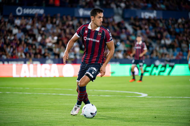 October 21, 2026, Valencia, Valencia, Spain: AISSA MANDI of Levante UD in action during the LaLiga EA Sports, match between Levante UD and Athletic Club at Ciutat de Valencia stadium Valencia Spain - ZUMAs385 20261021_zsp_s385_011 Copyright: xLeopoldxSoglox