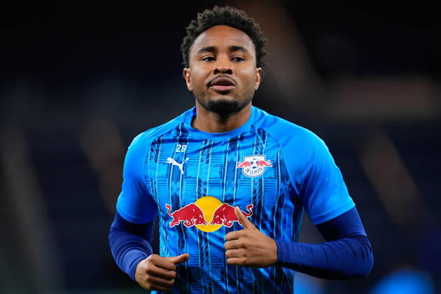 October 21, 2026, Madrid, Madrid, Spain: Christopher Nkunku of RB Leipzig looks on during the UEFA Champions League 2026 27 League Phase MD3 match between Real Madrid CF and RB Leipzig at Bernabeu stadium on October 21, 2026, in Madrid, Spain. Madrid Spain - ZUMAa181 20261021_zaa_a181_039 Copyright: xDennisxAgyemanx
