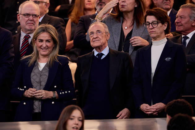 October 21, 2026, Madrid, Madrid, Spain: President of Real Madrid Florentino Perez during UEFA Champions League football match between Real Madrid CF and RB Leipzig at Santiago Bernabeu Stadium in Madrid, Spain, October 21, 2026 Madrid Spain - ZUMAa206 20261021_zsp_a206_012 Copyright: xRubenxAlbarranx
