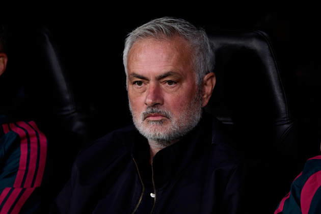 October 21, 2026, Madrid, Madrid, Spain: Real Madrid head coach Jose Mourinho during UEFA Champions League football match between Real Madrid CF and RB Leipzig at Santiago Bernabeu Stadium in Madrid, Spain, October 21, 2026 Madrid Spain - ZUMAa206 20261021_zsp_a206_013 Copyright: xRubenxAlbarranx