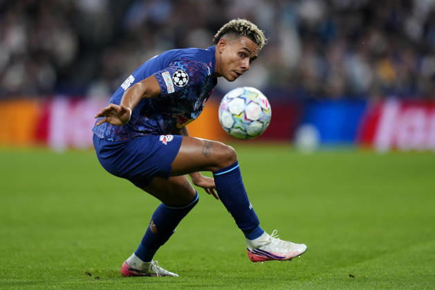 ESP: Real Madrid v RB Leipzig. UEFA Champions League. Matchday 3. Antonio Nusa of RB Leipzig during the UEFA Champions League match between Real Madrid and RB Leipzig played at Santiago Bernabeu Stadium on 21 Oct 2026 in Madrid, Spain. kpng Copyright: xCesarxCebollax xPRESSINPHOTOx PS_2627_RMA_LEI_012