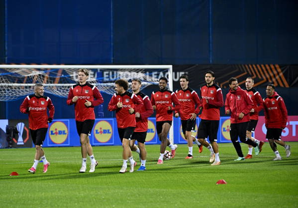 Croatia, Zagreb, 21.10.2026. Maksimir Stadium. NEC Nijmegen training session ahead of tomorrow s Europa League match against GNK Dinamo. In the photo: training session. Photo: Damir Krajac CROPIX