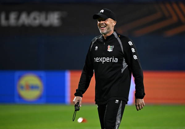 Croatia, Zagreb, 21.10.2026. Maksimir Stadium. NEC Nijmegen training session ahead of tomorrow s Europa League match against GNK Dinamo. In the photo: Dick Schreuder. Photo: Damir Krajac CROPIX