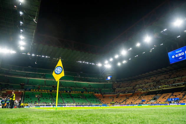 San-Siro during UEFA Champions League 2026 27 league phase game between Internazionale Milano and FC Shakhtar Donetsk (Gleb Soboliev Ball Raw Images) Milan San Siro Italy Copyright: xGlebxSobolievx glebsoboliev_inter_shakhtar_002
