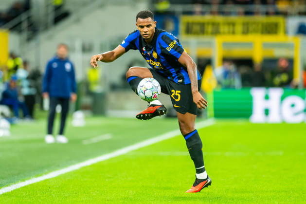 Manuel Akanji seen during UEFA Champions League 2026 27 league phase game between Internazionale Milano and FC Shakhtar Donetsk (Gleb Soboliev Ball Raw Images) Milan San Siro Italy Copyright: xGlebxSobolievx glebsoboliev_inter_shakhtar_021
