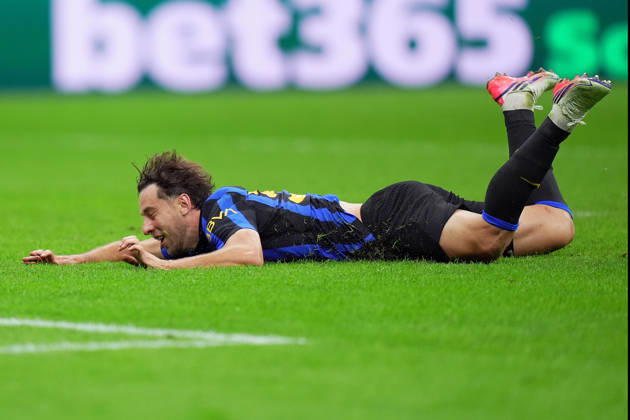 Inter Milan s Carlos Augusto celebrates after scoring 1-0 during the Uefa Champions League soccer match between Inter and Shakhtar Donetsk at San Siro Stadium in Milan , Italy - Wednesday October 21 , 2026. - Soccer  Copyright: xSpada LaPressex