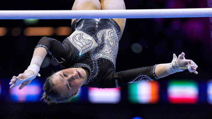 Foto IPP Simone Ferraro Rotterdam 21 ottobre 2026 54th Artistic Gymnastics World Championships Nella foto PEROTTI Giulia ITA Italy Photo Press - World Copyrights italy ITALY  Copyright: xR4924_italyphotopressx