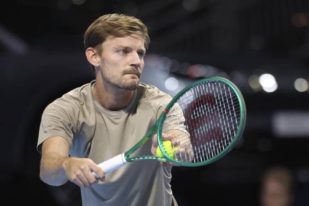 Goffin v Michelsen BNP Paribas Fortis European Open Tennis - 22 10 2026 BRUSSELS, BELGIUM - OCTOBER 22 : David Goffin (BEL) playing against Alex Michelsen (USA) during the BNP Paribas Fortis European Open Round of 16 pictured on October 22, 2026 in Brussels, Belgium, 22 10 2026 Brussels Belgium  Copyright: xXpix