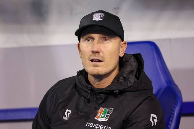 ZAGREB , 22-10-2026 , Maksimir Stadium , season 2026 2027 , Europa League football match day 3 , match between Dinamo Zagreb and NEC , Picture shows NEC assistant coach Nick van der Velden Dinamo Zagreb - NEC  x208956629x Copyright: