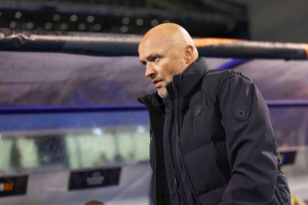 ZAGREB , 22-10-2026 , Maksimir Stadium , season 2026 2027 , Europa League football match day 3 , match between Dinamo Zagreb and NEC , Picture shows NEC coach Dick Schreuder Dinamo Zagreb - NEC  x208956632x Copyright:
