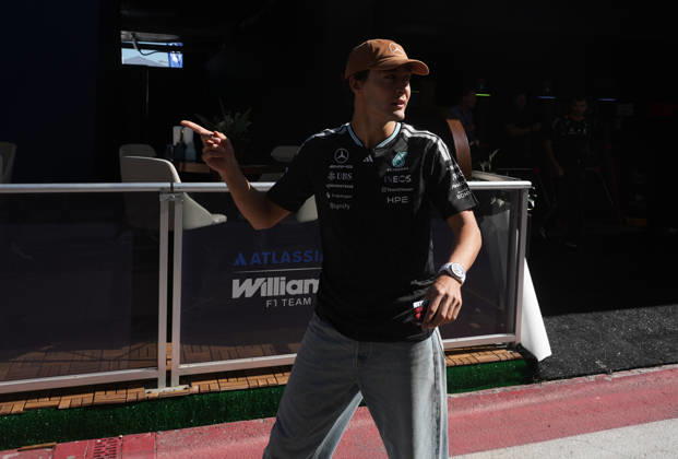 22.10.2026, Circuit of The Americas, Austin, FORMULA 1 MSC CRUISES UNITED STATES GRAND PRIX 2026 , im Bild George Russell (GBR), Mercedes-AMG Petronas Formula One Team (Photo by Hasan Bratic DeFodi Images) -