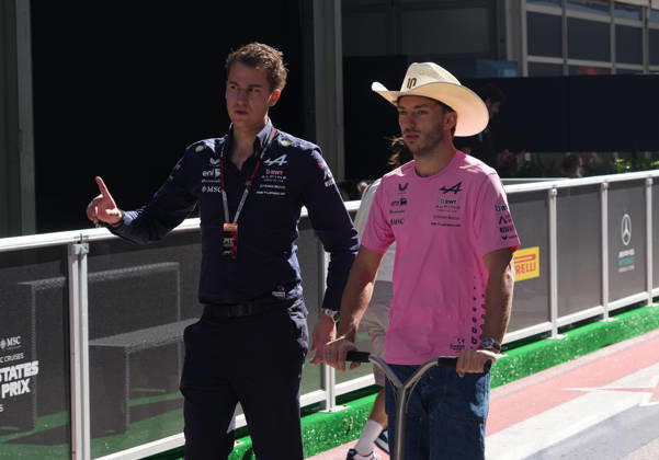 22.10.2026, Circuit of The Americas, Austin, FORMULA 1 MSC CRUISES UNITED STATES GRAND PRIX 2026 , im Bild Pierre Gasly (FRA), BWT Alpine F1 Team (Photo by Hasan Bratic DeFodi Images) -
