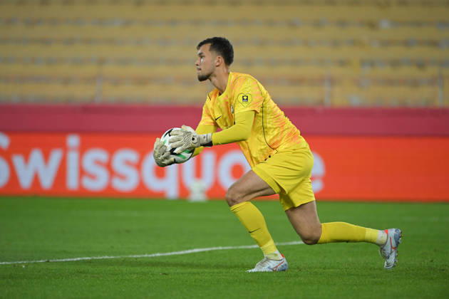 FOOTBALL : AS Monaco VS SC Freiburg - UEFA Conference League - 22 10 2026 Mio Backhaus (SC Freiburg) - UEFA Conference League match between AS Monaco and SC Freiburg on October 22, 2026 at the Louis II Stadium in Monaco. MonacoMonaco  Copyright: xWilliamxCannarellax