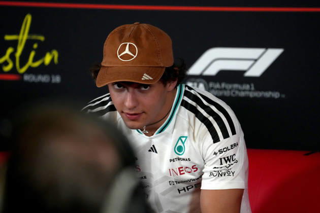 22.10.2026, Circuit of The Americas, Austin, FORMULA 1 MSC CRUISES UNITED STATES GRAND PRIX 2026 , im Bild Andrea Kimi Antonelli (ITA), Mercedes-AMG Petronas Formula One Team (Photo by Hasan Bratic DeFodi Images) -
