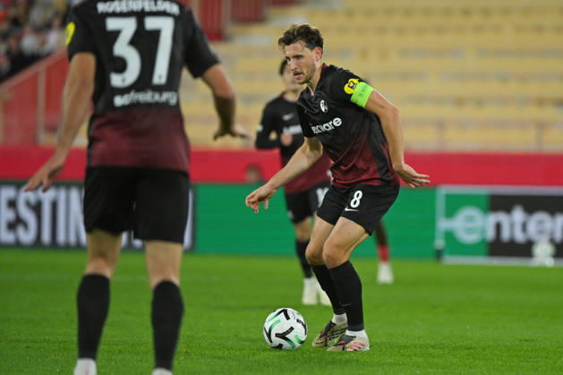 FOOTBALL : AS Monaco VS SC Freiburg - UEFA Conference League - 22 10 2026 Maximilian Eggestein (SC Freiburg) - UEFA Conference League match between AS Monaco and SC Freiburg on October 22, 2026 at the Louis II Stadium in Monaco. MonacoMonaco  Copyright: xWilliamxCannarellax