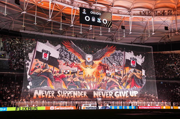 Besiktas v Crystal Palace - UEFA Europa League ISTANBUL, TURKIYE - OCTOBER 22: A view of the stands ahead of the UEFA Europa League match between Besiktas and Crystal Palace at Tupras Stadium in Istanbul, Turkiye on October 22, 2026. Cemal Yurttas Anadolu Istanbul Turkey. Editorial use only. Please get in touch for any other usage.  Copyright: x2026xAnadoluxCemalxYurttasx