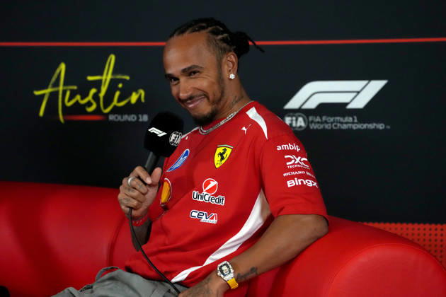 22.10.2026, Circuit of The Americas, Austin, FORMULA 1 MSC CRUISES UNITED STATES GRAND PRIX 2026 , im Bild Lewis Hamilton (GBR), Scuderia Ferrari HP (Photo by Hasan Bratic DeFodi Images) -