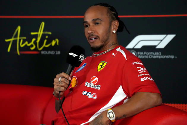 22.10.2026, Circuit of The Americas, Austin, FORMULA 1 MSC CRUISES UNITED STATES GRAND PRIX 2026 , im Bild Lewis Hamilton (GBR), Scuderia Ferrari HP (Photo by Hasan Bratic DeFodi Images) -