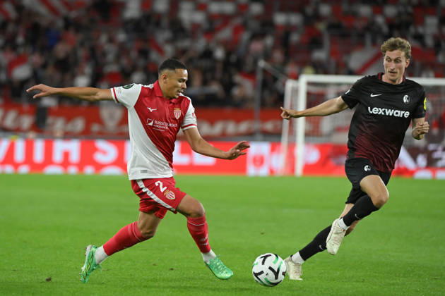 FOOTBALL : AS Monaco VS SC Freiburg - UEFA Conference League - 22 10 2026 Vanderson (ASM) - UEFA Conference League match between AS Monaco and SC Freiburg on October 22, 2026 at the Louis II Stadium in Monaco. MonacoMonaco  Copyright: xWilliamxCannarellax