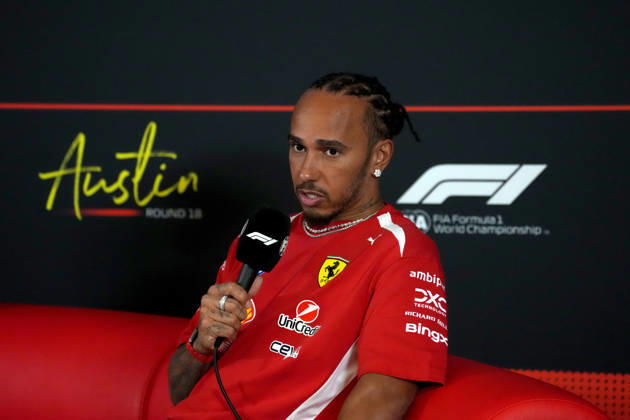 22.10.2026, Circuit of The Americas, Austin, FORMULA 1 MSC CRUISES UNITED STATES GRAND PRIX 2026 , im Bild Lewis Hamilton (GBR), Scuderia Ferrari HP (Photo by Hasan Bratic DeFodi Images) -