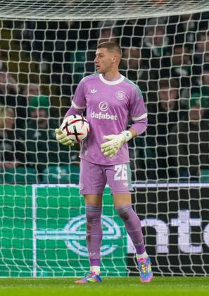 Celtic goalkeeper Sam Johnstone Celtic v Celta Vigo, UEFA Europa League, Football, Celtic Park, Glasgow, Scotland, UK - 22 Oct 2026Glasgow Celtic Park Scotland United Kingdom  Copyright: xStuartxWallace Shutterstockx 17230137bl