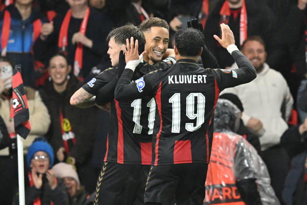 Bournemouth v AC Milan, Europa League Goal 2-0 - Marcus Tavernier (16) of AFC Bournemouth celebrates scoring the second goal from the penalty spot during the Europa League match between Bournemouth and AC Milan at the Vitality Stadium, Bournemouth, UK on 22 October 2026. Bournemouth Vitality Stadium Dorset UK Editorial use only , Copyright: xGrahamxHuntx PSI-25046-0040