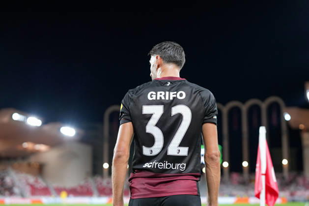 Vincenzo Grifo (SC Freiburg, 32) , Monaco, Fussball, UEFA Conference League, 2. Spieltag, Ligaphase , 2026 2027, AS Monaco vs. SC Freiburg, 22.10.2026, Stade Louis II, Monaco Monaco Stade Louis II Fontvieille Monaco Copyright: xArnexAmbergx