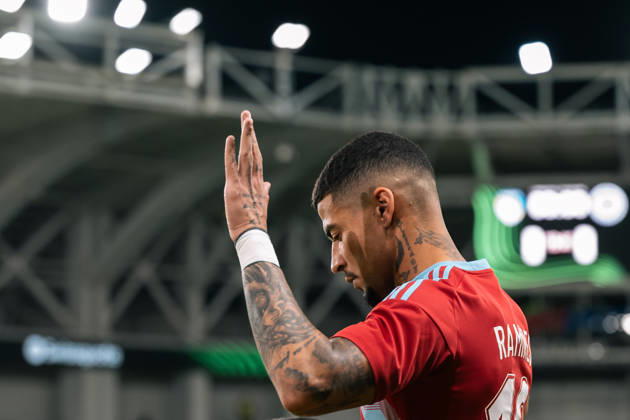 October 22, 2026, Limassol, Limassol, CYPRUS: REGINALDO RAMIRES 10 of Riga react before the Conference League Matchday 2 game between Pafos and Riga at Alpha Mega Stadium in Kolossi,Limassol,Cyprus on 22 of October 2026. Limassol CYPRUS - ZUMAk195 20261022_znp_k195_039 Copyright: xXenophonxKarakalosx