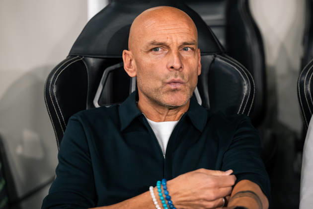 October 22, 2026, Limassol, Limassol, CYPRUS: ADRIAN GULA Head Coach of Riga react before the Conference League Matchday 2 game between Pafos and Riga at Alpha Mega Stadium in Kolossi,Limassol,Cyprus on 22 of October 2026. Limassol CYPRUS - ZUMAk195 20261022_znp_k195_040 Copyright: xXenophonxKarakalosx