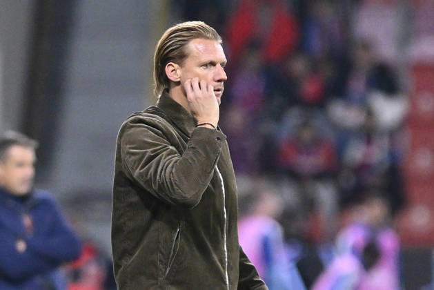 Fotball UEFA Europa League 3rd round match: Viktoria Plzen vs Levski Sofia in Pilsen, Czech Republic, October 22, 2026. Radoslav Kovac, coach of FC Viktora Plzen. (CTKxPhoto MiroslavxChaloupka) CTKPhotoP2026102210680  CTKPhotoP2026102210680