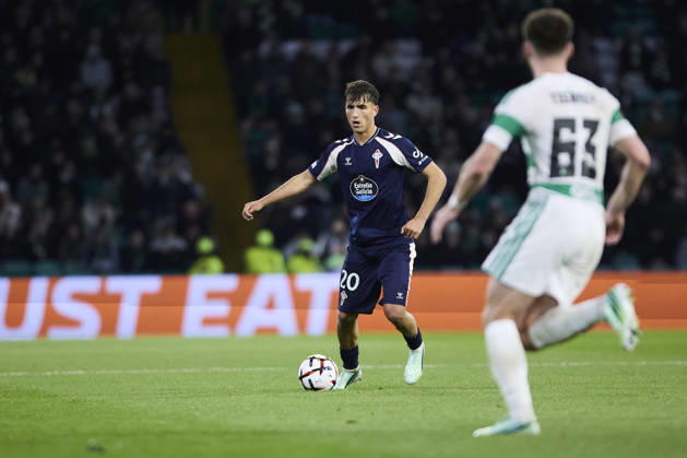 Celtic FC v Real Club Celta - UEFA Europa League 2026 27 League Phase MD3 GLASGOW, SCOTLAND - OCTOBER 22: Javi Rodriguez of RC Celta de Vigo runs with the ball during the UEFA Europa League 2026 27 League Phase MD3 match between Celtic FC and Real Club Celta de Vigo at Celtic Park on October 22, 2026 in Glasgow, Scotland. (Photo by Diego Simon Photo Players Images Magara Press) Glasgow Celtic Park Stadium Scotland Copyright: xDiegoxSimonx