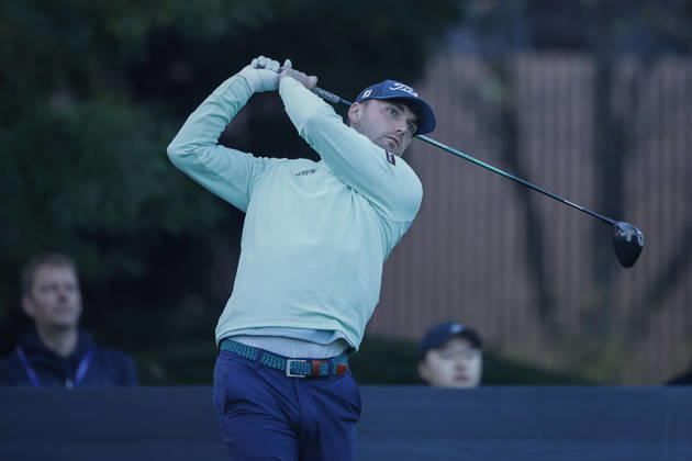 October 23, 2026, Cheonan, Chungnam, SOUTH KOREA: Oct 23, 2026-Cheonan, South Korea-Cameron ADAM of Scotland Driver Shot on 1th Tee during a DP World Tour Genesis Championship at Woo Jeong Hills CC in Cheonan, South Korea. Cheonan SOUTH KOREA - ZUMAr168 20261023_aap_r168_007 Copyright: xRyuxSeung-Ilx