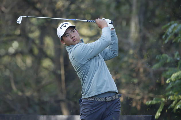 October 23, 2026, Cheonan, Chungnam, SOUTH KOREA: Oct 23, 2026-Cheonan, South Korea-Yanhan ZHOU of China Driver Shot on 4th Tee during a DP World Tour Genesis Championship at Woo Jeong Hills CC in Cheonan, South Korea. DP World Tour Genesis Championship Round2  - ZUMAr168 20261023_aap_r168_006 Copyright: xRyuxSeung-Ilx