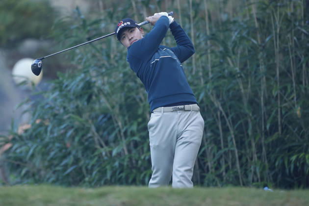 October 23, 2026, Cheonan, Chungnam, SOUTH KOREA: Oct 23, 2026-Cheonan, South Korea-Hyungjoon LEE of South Korea Driver shot on 2th Tee during a DP World Tour Genesis Championship at Woo Jeong Hills CC in Cheonan, South Korea. DP World Tour Genesis Championship Round2  - ZUMAr168 20261023_aap_r168_008 Copyright: xRyuxSeung-Ilx