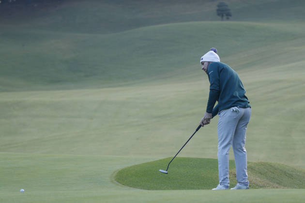 October 23, 2026, Cheonan, Chungnam, SOUTH KOREA: Oct 23, 2026-Cheonan, South Korea-Rocco REPETTO TAYLOR of Spain Putt a Ball on 1th green during a DP World Tour Genesis Championship at Woo Jeong Hills CC in Cheonan, South Korea. DP World Tour Genesis Championship Round2  - ZUMAr168 20261023_aap_r168_023 Copyright: xRyuxSeung-Ilx