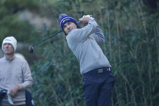 October 23, 2026, Cheonan, Chungnam, SOUTH KOREA: Oct 23, 2026-Cheonan, South Korea-Maximilian STEINLECHNER of Austria Driver shot on 2th Tee during a DP World Tour Genesis Championship at Woo Jeong Hills CC in Cheonan, South Korea. Cheonan SOUTH KOREA - ZUMAr168 20261023_aap_r168_025 Copyright: xRyuxSeung-Ilx
