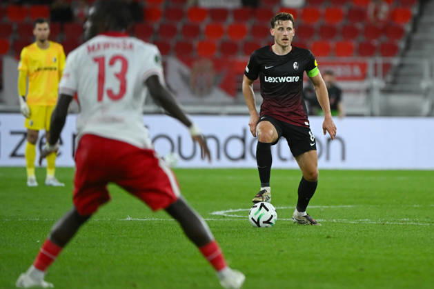 FOOTBALL : AS Monaco VS SC Freiburg - UEFA Conference League - 22 10 2026 Maximilian Eggestein (SC Freiburg) - UEFA Conference League match between AS Monaco and SC Freiburg on October 22, 2026 at the Louis II Stadium in Monaco. MonacoMonaco  Copyright: xWilliamxCannarellax