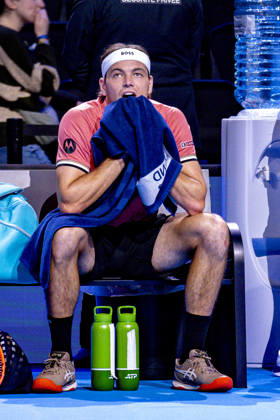 TENNIS : ATP, Tennis Herren 250 - Grand Prix Tennis AURA - Decines (France) 23 10 2026 Daniel ALTMAIER (GER) vs Taylor FRITZ (USA) during the tournament of the Auvergne Rhône-Alpes Grand Prix at the LDLC Arena in Décines on October 23, 2026. Photo Sandrine Thesillat PsNewZ  Copyright: xSandrinexTHESILLATx