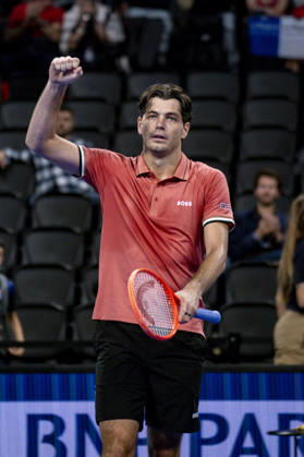 TENNIS : ATP, Tennis Herren 250 - Grand Prix Tennis AURA - Decines (France) 23 10 2026 Taylor FRITZ (USA) wins Daniel ALTMAIER (GER) vs during the tournament of the Auvergne Rhône-Alpes Grand Prix at the LDLC Arena in Décines on October 23, 2026. Photo Sandrine Thesillat PsNewZ  Copyright: xSandrinexTHESILLATx