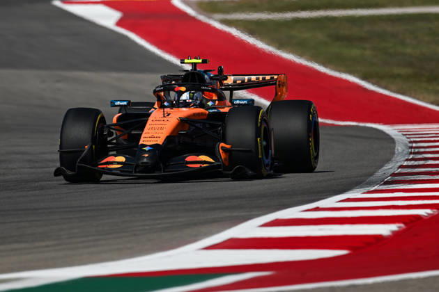 F1 - UNITED STATES GRAND PRIX 2026 01 NORRIS Lando (gbr), McLaren F1 Team MCL40, action during the 2026 Formula 1 United States Grand Prix, 18th round of the 2026 Formula One World Championship, WM, Weltmeisterschaft from October 23 to 25, 2026 on the Circuit of the America, in Austin, Texas, United States of America -  Copyright: xALBERTOxVIMERCATIx