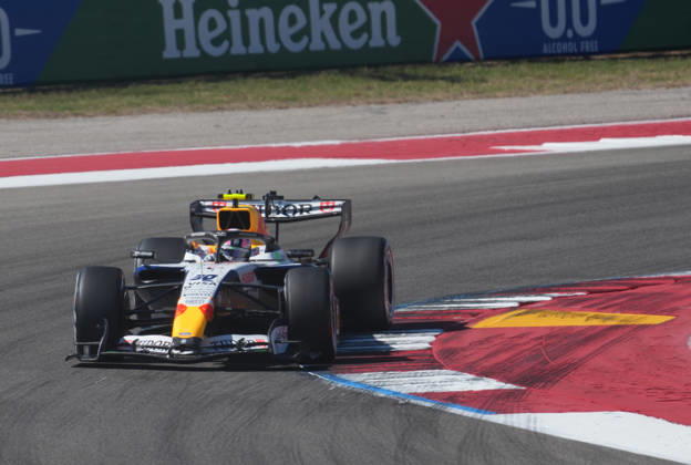 23.10.2026, Circuit of The Americas, Austin, FORMULA 1 MSC CRUISES UNITED STATES GRAND PRIX 2026 , Liam Lawson (NZL), Visa Cash App Racing Bulls Formula One Team (Photo by Hasan Bratic DeFodi Images) -