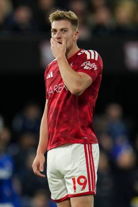 Liam Delap of Nottingham Forest looks dejected Ipswich Town v Nottingham Forest, Premier League, Football, Portman Road, Ipswich, UK - 23 Oct 2026Ipswich Portman Road United Kingdom EDITORIAL USE ONLY No use with unauthorised audio, video, data, fixture lists, club league logos or live services. Online in-match use limited to 120 images, no video emulation. No use in betting, games or single club league player publications. Copyright: xJoexToth Shutterstockx 17231531v