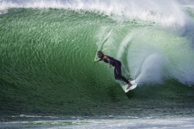 October 23, 2026, Peniche, Leiria, Portugal: Caitlin Simmers in action during the Final of the World Surf League Womens - MEO Rip Curl Pro Portugal at Supertubos Beach on October 23, 2026, in Peniche, Portugal. Peniche Portugal - ZUMAr200 20261023_zsp_r200_069 Copyright: xNunoxReisinhox