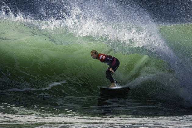 October 23, 2026, Peniche, Leiria, Portugal: Caitlin Simmers in action during the Final of the World Surf League Womens - MEO Rip Curl Pro Portugal at Supertubos Beach on October 23, 2026, in Peniche, Portugal. Peniche Portugal - ZUMAr200 20261023_zsp_r200_072 Copyright: xNunoxReisinhox