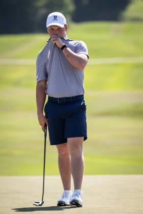 October 24, 2026, Hong Kong, Hong Kong Sar, China: Caleb SURRATT from The USA sits at -13 Par on the 8th hole of the Fanling course. Hong Kong Open Golf, Hong Kong Golf Course Fanling Hong Kong China - ZUMAr144 20261024_zap_r144_004 Copyright: xJaynexRussellx