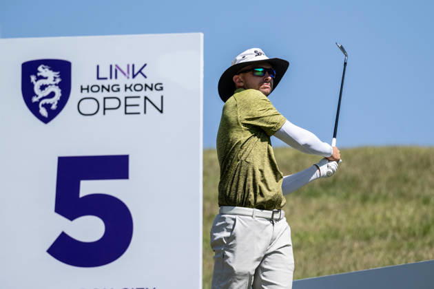 October 24, 2026, Hong Kong, Hong Kong Sar, China: John CATLIN from The USA joins the leaders with -13 Par. Hong Kong Open Golf, Hong Kong Golf Course Fanling Hong Kong China - ZUMAr144 20261024_zap_r144_019 Copyright: xJaynexRussellx