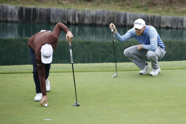 October 24, 2026, Cheonan, Chungnam, SOUTH KOREA: Oct 24, 2026-Cheonan, South Korea-Nathan KIMSEY of England action on 18th green during a DP World Tour Genesis Championship at Woo Jeong hills CC in Cheonan, South Korea. Cheonan SOUTH KOREA - ZUMAr168 20261024_aap_r168_003 Copyright: xRyuxSeung-Ilx