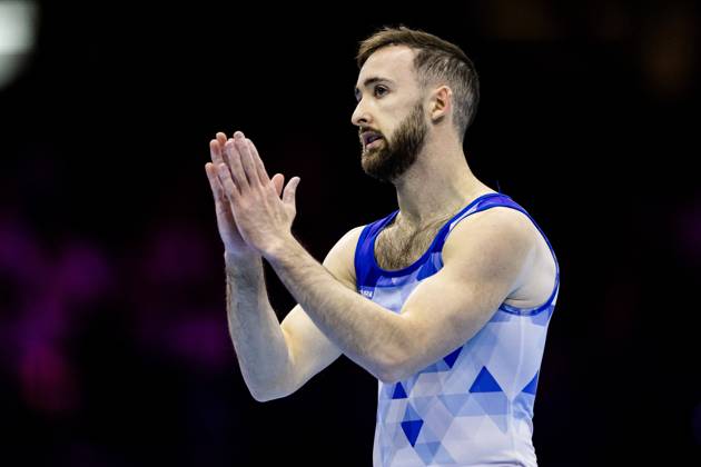 ROTTERDAM - Artem Dolgopyat (ISR) in action during the floor apparatus final at the World Gymnastics Championships in Rotterdam Ahoy. IRIS VAN DEN BROEK ANP xVIxANPxSportx xxANPxIVx 573461145 originalFilename: 573461145.jpg